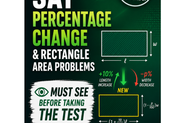 SAT Percentage Problems | Must Learn Before the SAT Test